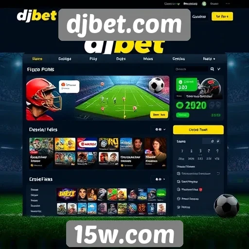 Interface e usabilidade do site djbet.com